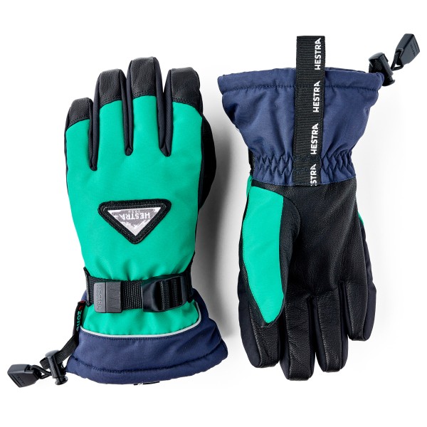 Hestra - Kid's Skare CZone Junior 5 Finger - Handschuhe Gr 3 bunt;grau von Hestra