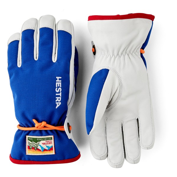 Hestra - Kid's Wakayama 5 Finger - Handschuhe Gr 3 bunt von Hestra