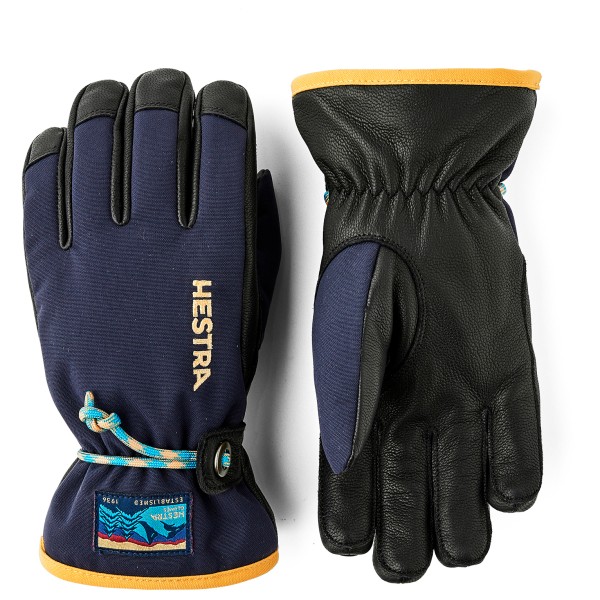 Hestra - Kid's Wakayama 5 Finger - Handschuhe Gr 3 schwarz von Hestra