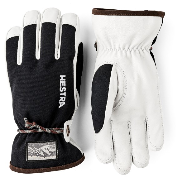 Hestra - Kid's Wakayama 5 Finger - Handschuhe Gr 3 weiß von Hestra