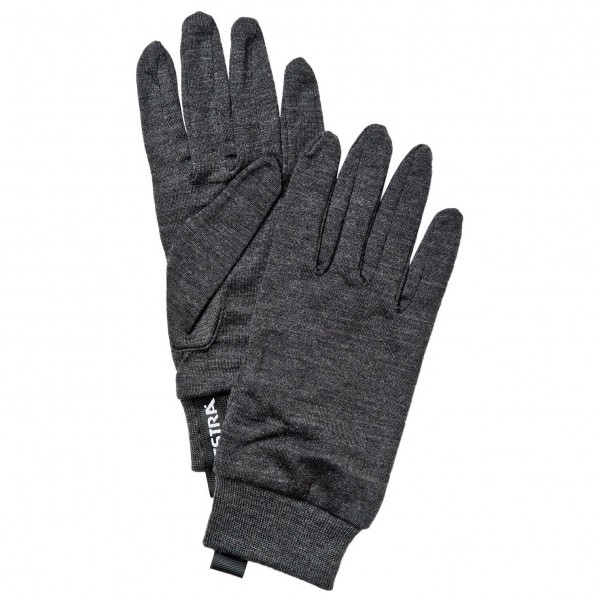 Hestra - Merino Wool Liner Active 5 Finger - Handschuhe Gr 3 grau von Hestra