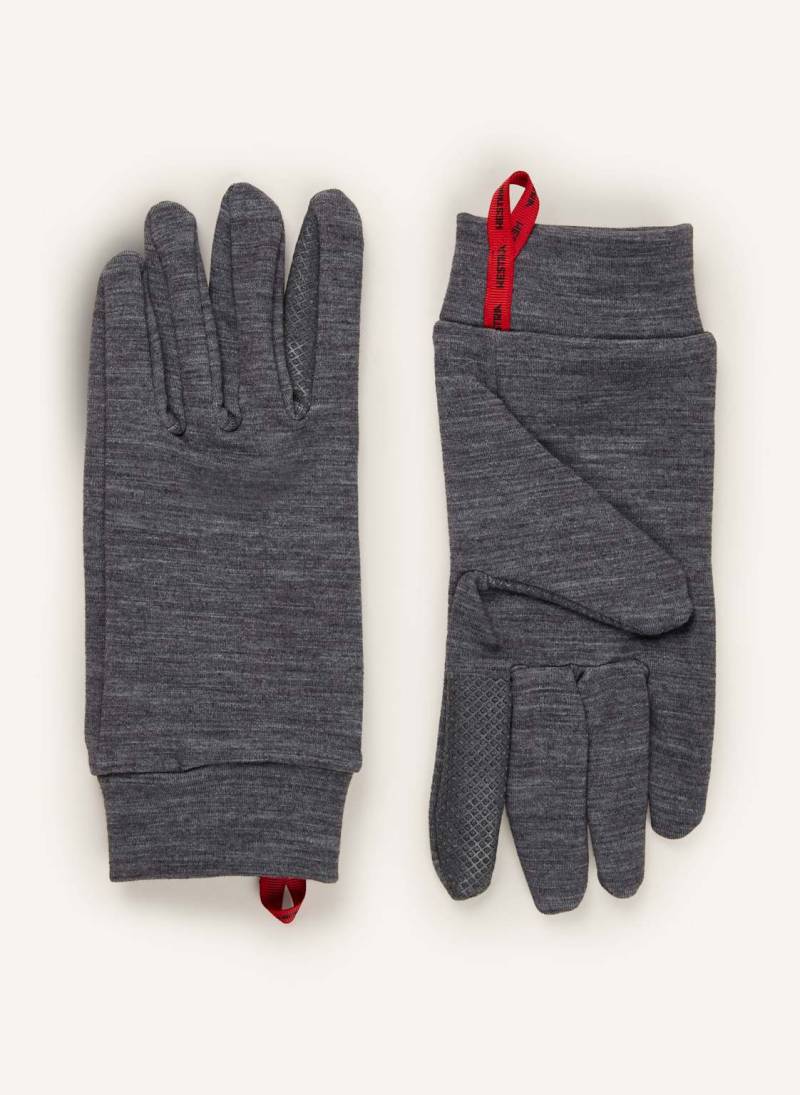 Hestra Multisport-Handschuhe Touch Point Warmth Mit Touchscreen-Funktion grau von Hestra