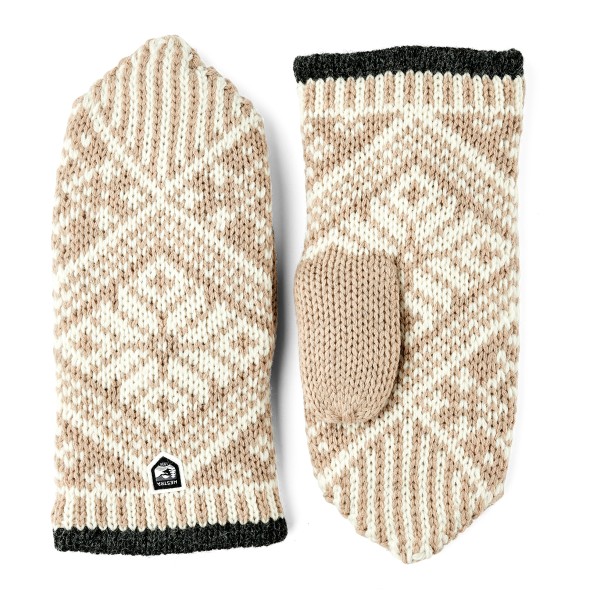 Hestra - Nordic Wool Mitt - Handschuhe Gr 10;6;7;8;9 beige;grau von Hestra