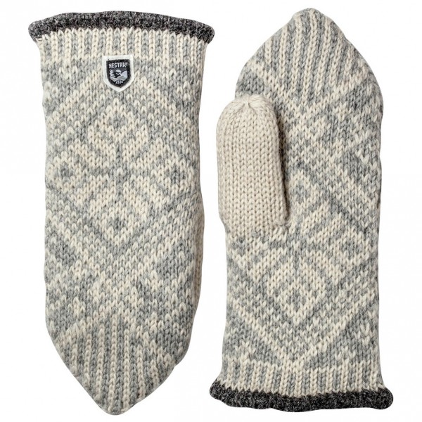 Hestra - Nordic Wool Mitt - Handschuhe Gr 10 grau von Hestra