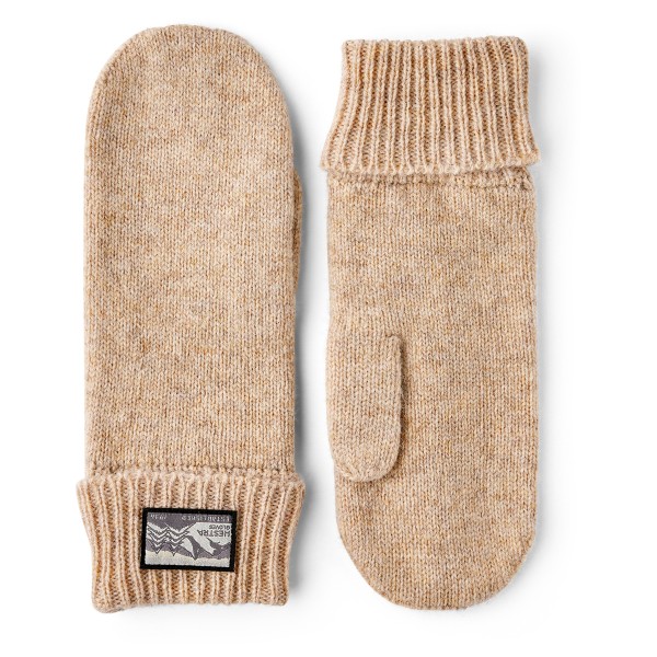 Hestra - Raggwool Mitt - Handschuhe Gr 7 beige von Hestra