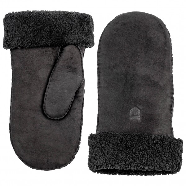 Hestra - Sheepskin Mitt - Handschuhe Gr 6 schwarz/grau von Hestra