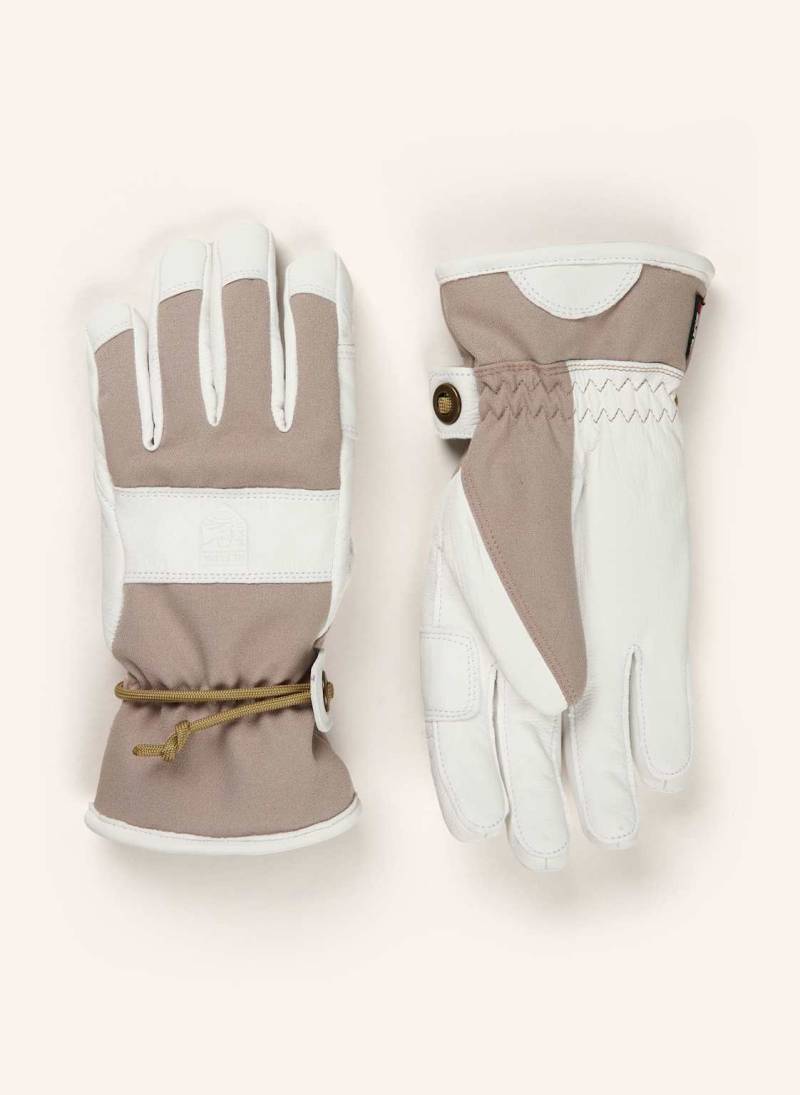 Hestra Skihandschuhe Voss beige von Hestra