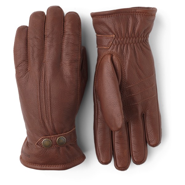 Hestra - Tällberg - Handschuhe Gr 7;8 braun;schwarz/grau von Hestra