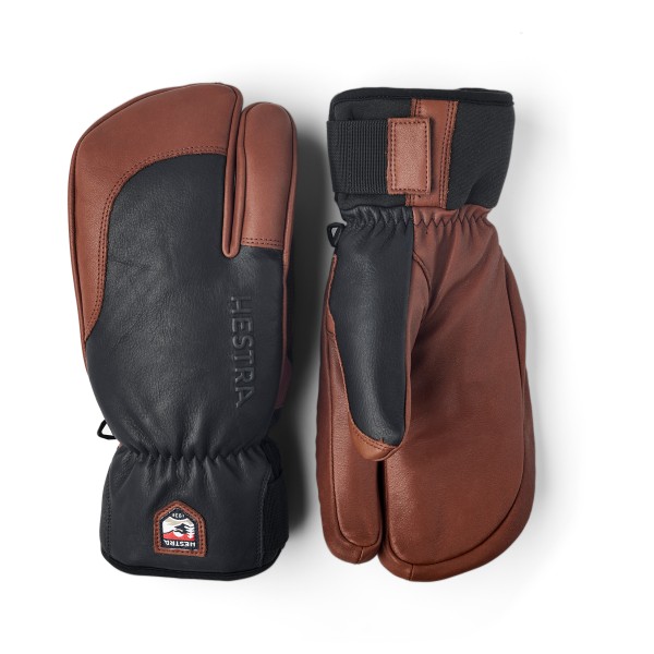 Hestra - Topo 3 Finger - Handschuhe Gr 8 braun von Hestra