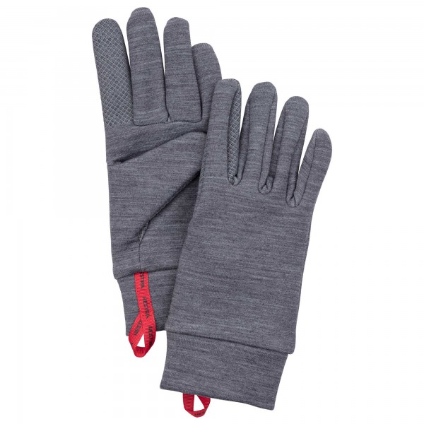 Hestra - Touch Point Warmth 5 Finger - Handschuhe Gr 10;11;6;7;8;9 grau von Hestra