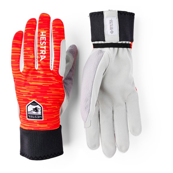 Hestra - Windstopper Active Grip 5 Finger - Handschuhe Gr 5 grau von Hestra