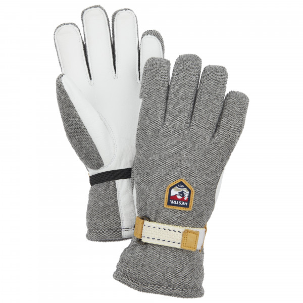 Hestra - Windstopper Tour 5 Finger - Handschuhe Gr 10 grau von Hestra