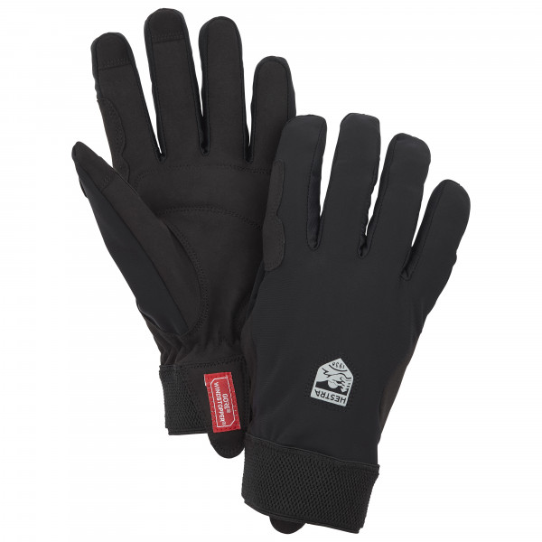 Hestra - Windstopper Tracker 5 Finger - Handschuhe Gr 10;11;6;7;8;9 schwarz;schwarz/grau von Hestra