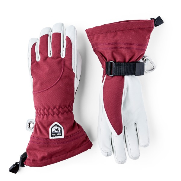 Hestra - Women's Heli Ski 5 Finger - Handschuhe Gr 5;6;7;9 blau;bunt;grau;schwarz/grau Hestra - Women's Heli Ski 5 Finger - Handschuhe Gr 5;6;7;9 blau;bunt;grau;schwarz/grau von Hestra