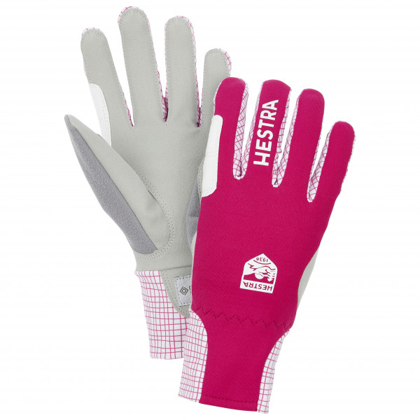 Hestra - Women's W.S. Breeze 5 Finger - Handschuhe Gr 5 rosa/grau von Hestra