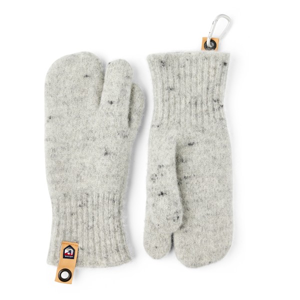 Hestra - Wool Expedition 3 Finger - Handschuhe Gr 10;6;7;8;9 grau von Hestra