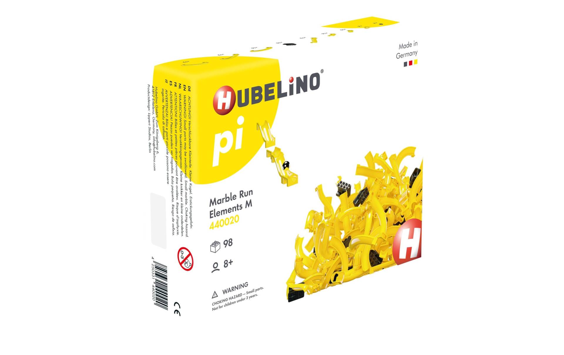 HUBELINO Kugelbahn »Pi: Elemente«, Kunststoff von HUBELINO