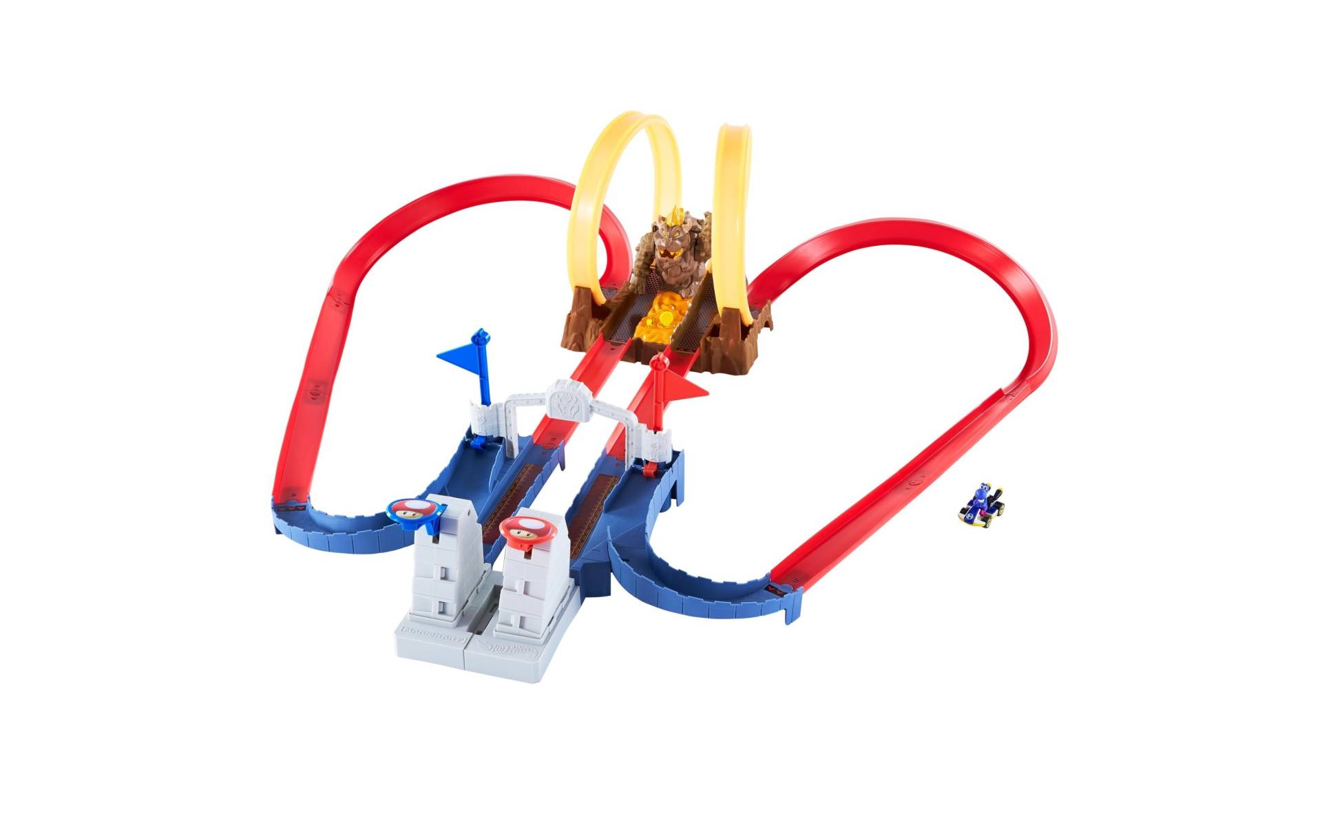 Hot Wheels Spielzeug-Auto »Mariokart Bowsers Festung Track-Set« von Hot Wheels