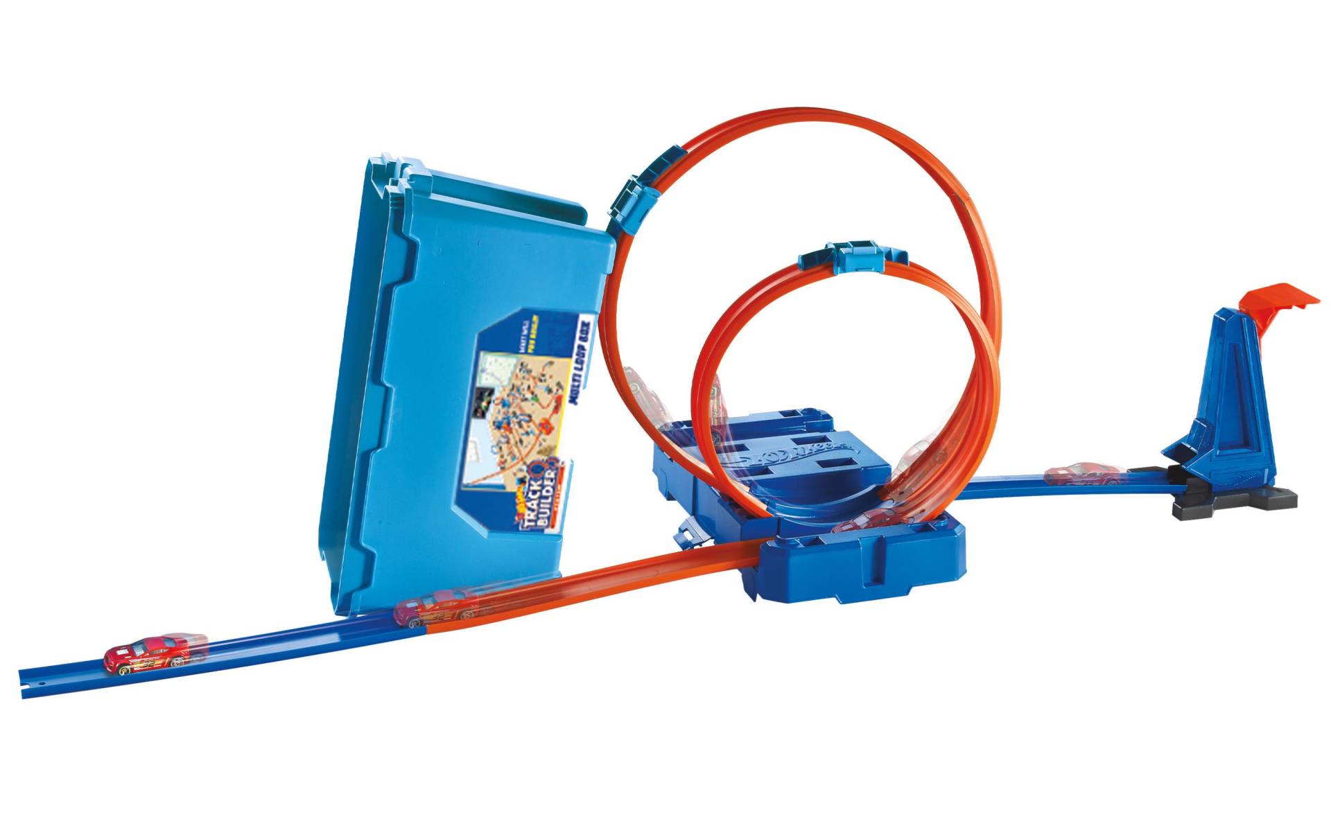 Hot Wheels Spielzeug-Auto »Track Builder Super Multi-Looping Box« von Hot Wheels