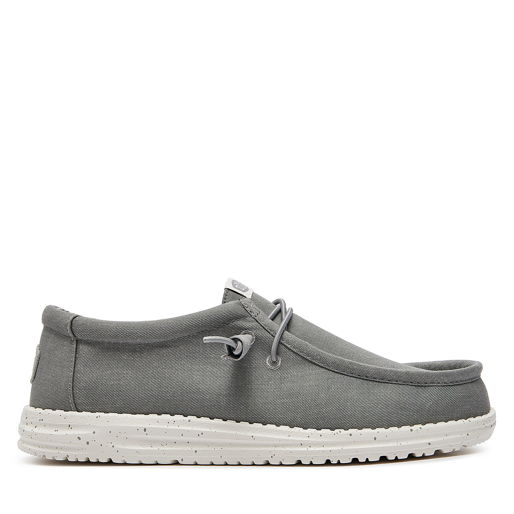 Halbschuhe Hey Dude Wally Canvas 40700-007 Grau von Hey Dude