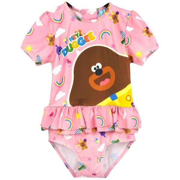 Badeanzug, Mit Rüschen Mädchen Pink 104 von Hey Duggee