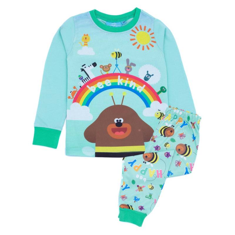 Bee Kind Schlafanzug Mit Langer Hose Mädchen Grün 98 von Hey Duggee