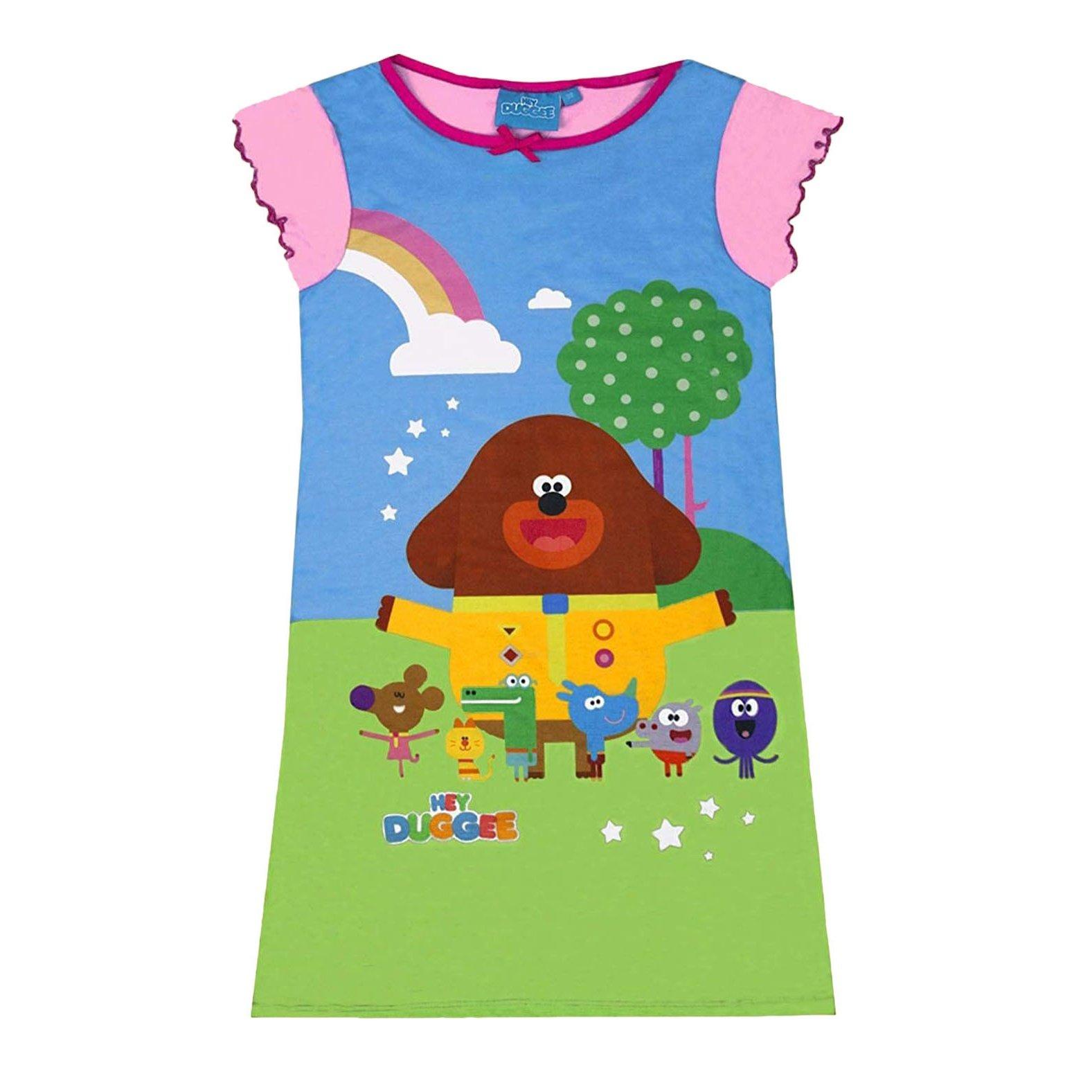 Hey Duggee - Squirrel Club Nachthemd, 104, Blau Bedruckt von Hey Duggee