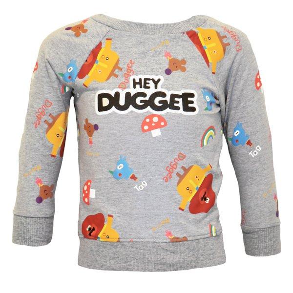 Hey Duggee - Squirrel Club Sweatshirt, 92, Grau von Hey Duggee