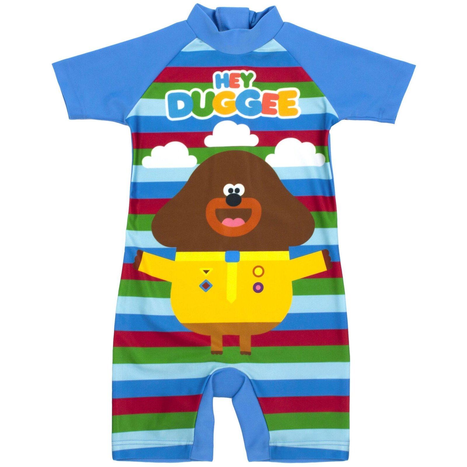 Hey Duggee - Sunsafe Badeanzug, 104, Blau von Hey Duggee