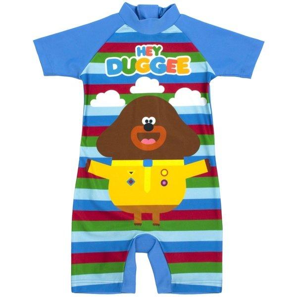 Sunsafe Badeanzug Mädchen Blau 110 von Hey Duggee