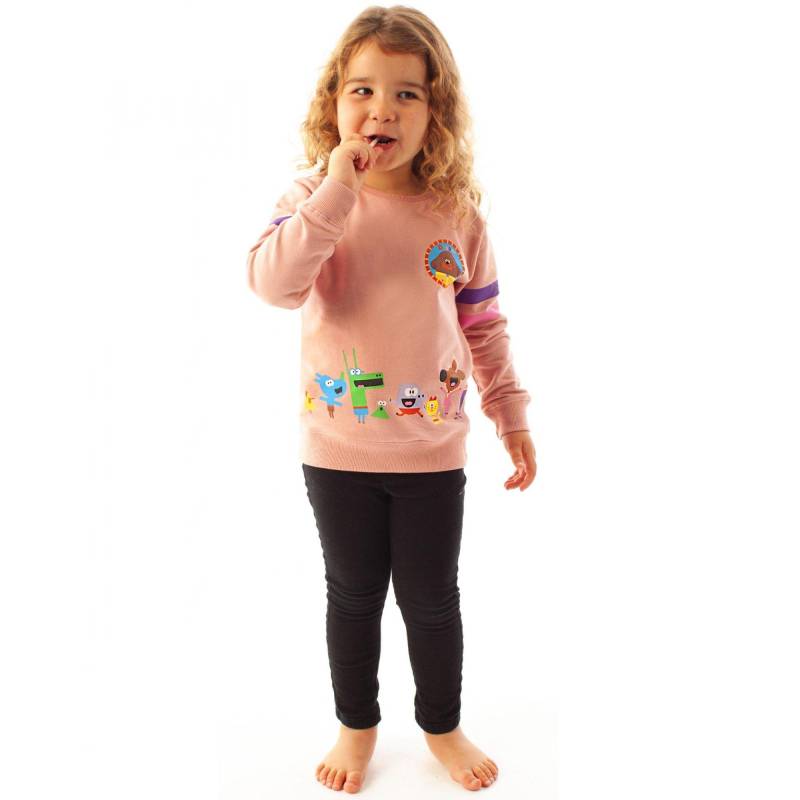 "squirrel Club" Sweatshirt Mädchen Pink 110 von Hey Duggee