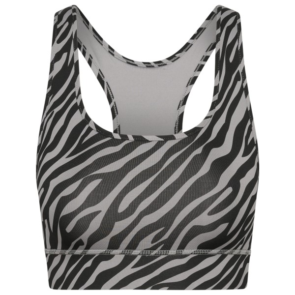 Hey Honey - Women's Bra Zebra - Sport-BH Gr L grau von Hey Honey