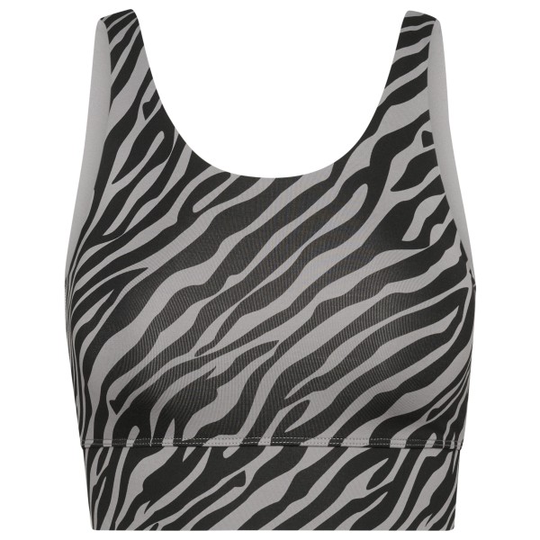 Hey Honey - Women's Bustier Zebra - Sport-BH Gr XS grau von Hey Honey