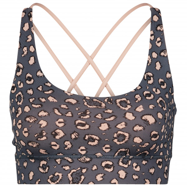Hey Honey - Women's Criss-Cross Bra Leo - Sport-BH Gr L;M;S;XL;XS braun Hey Honey - Women's Criss-Cross Bra Leo - Sport-BH Gr L;M;S;XL;XS braun von Hey Honey