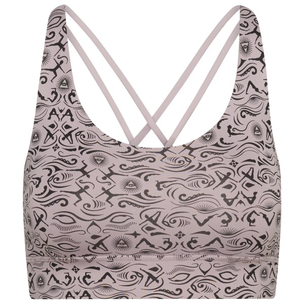 Hey Honey - Women's Criss-Cross Bra Samadhi - Sport-BH Gr S;XL;XS grau;schwarz von Hey Honey