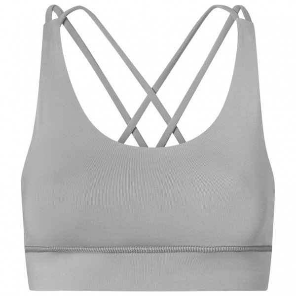 Hey Honey - Women's Criss-Cross Bra - Sport-BH Gr L grau von Hey Honey