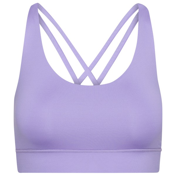 Hey Honey - Women's Criss-Cross Bra - Sport-BH Gr L lila von Hey Honey