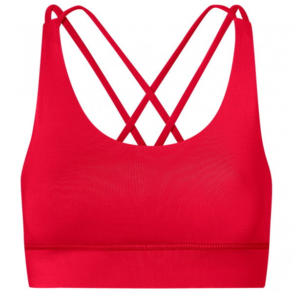 Hey Honey - Women's Criss-Cross Bra - Sport-BH Gr M rot von Hey Honey