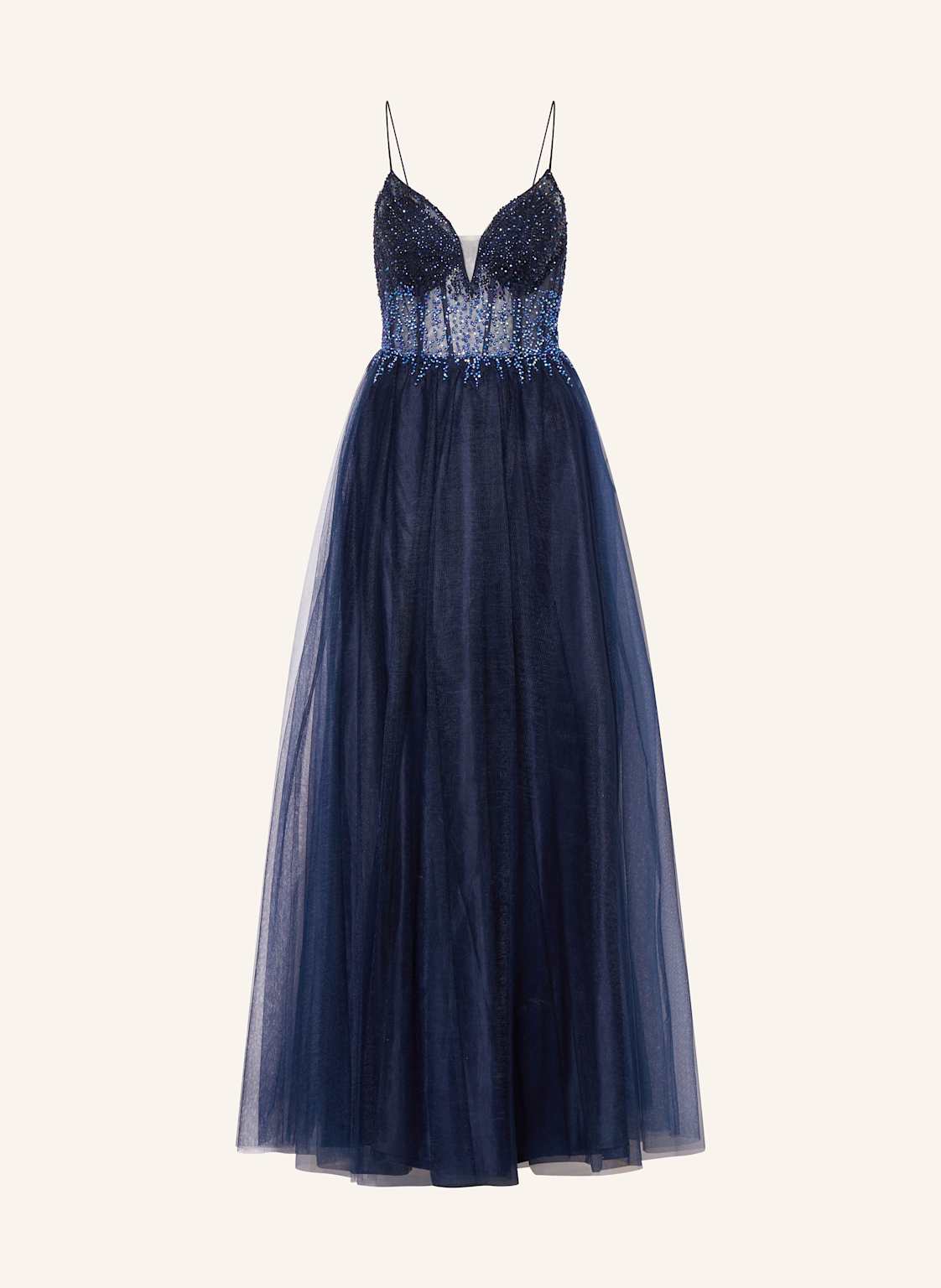 Hey Kyla Abendkleid Mit Pailletten blau Hey Kyla Abendkleid Mit Pailletten blau von Hey Kyla