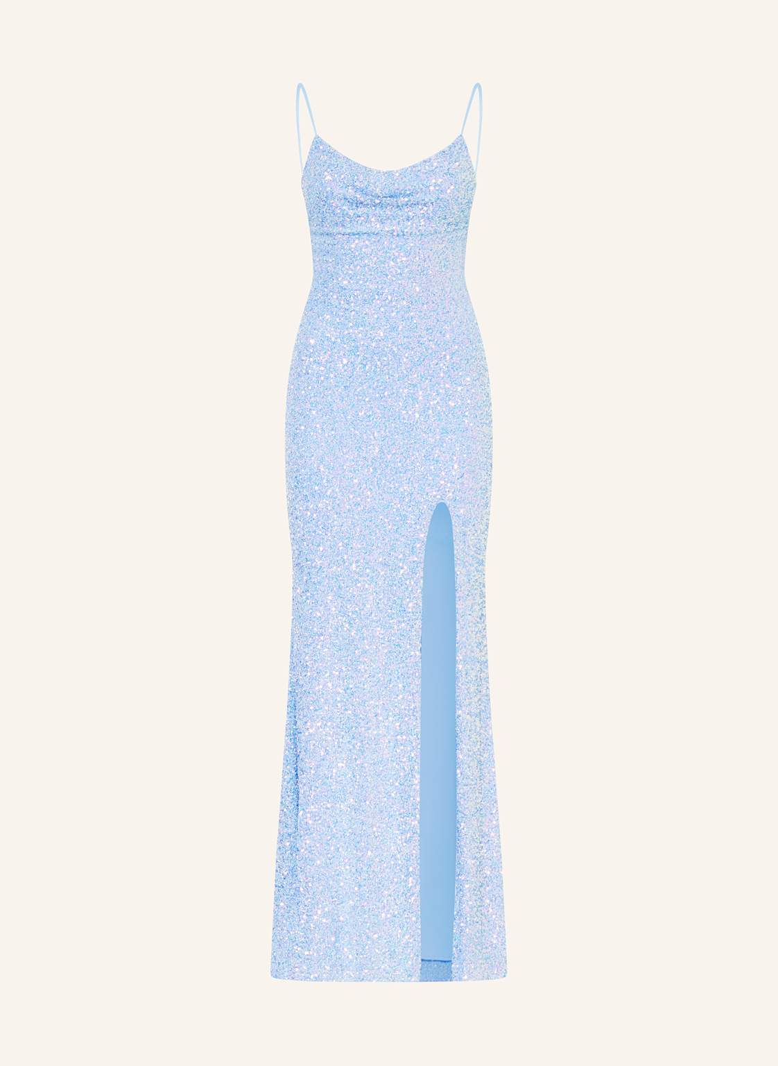 Hey Kyla Abendkleid Mit Pailletten blau Hey Kyla Abendkleid Mit Pailletten blau von Hey Kyla