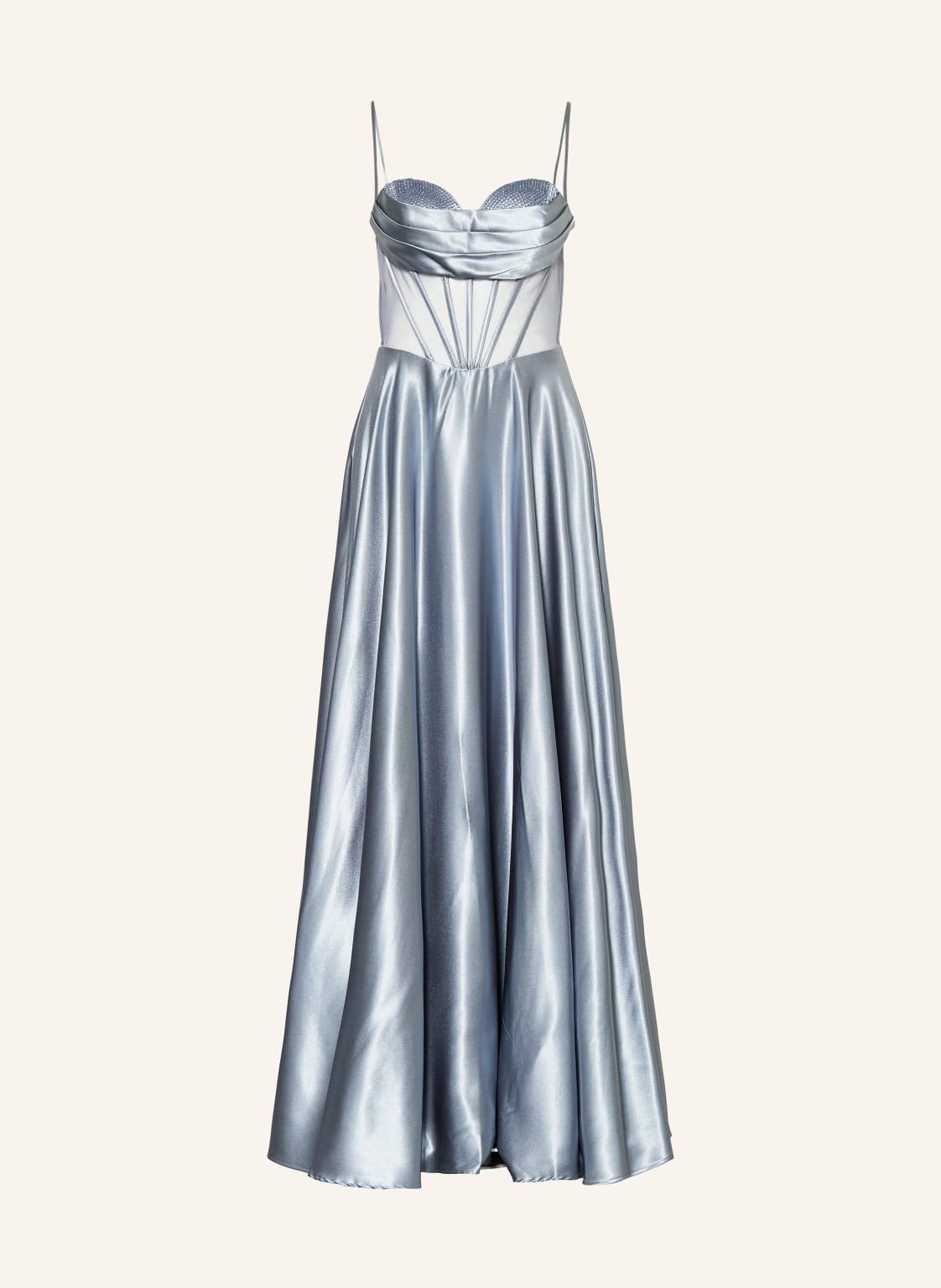 Hey Kyla Abendkleid Mit Schmucksteinen grau Hey Kyla Abendkleid Mit Schmucksteinen grau von Hey Kyla