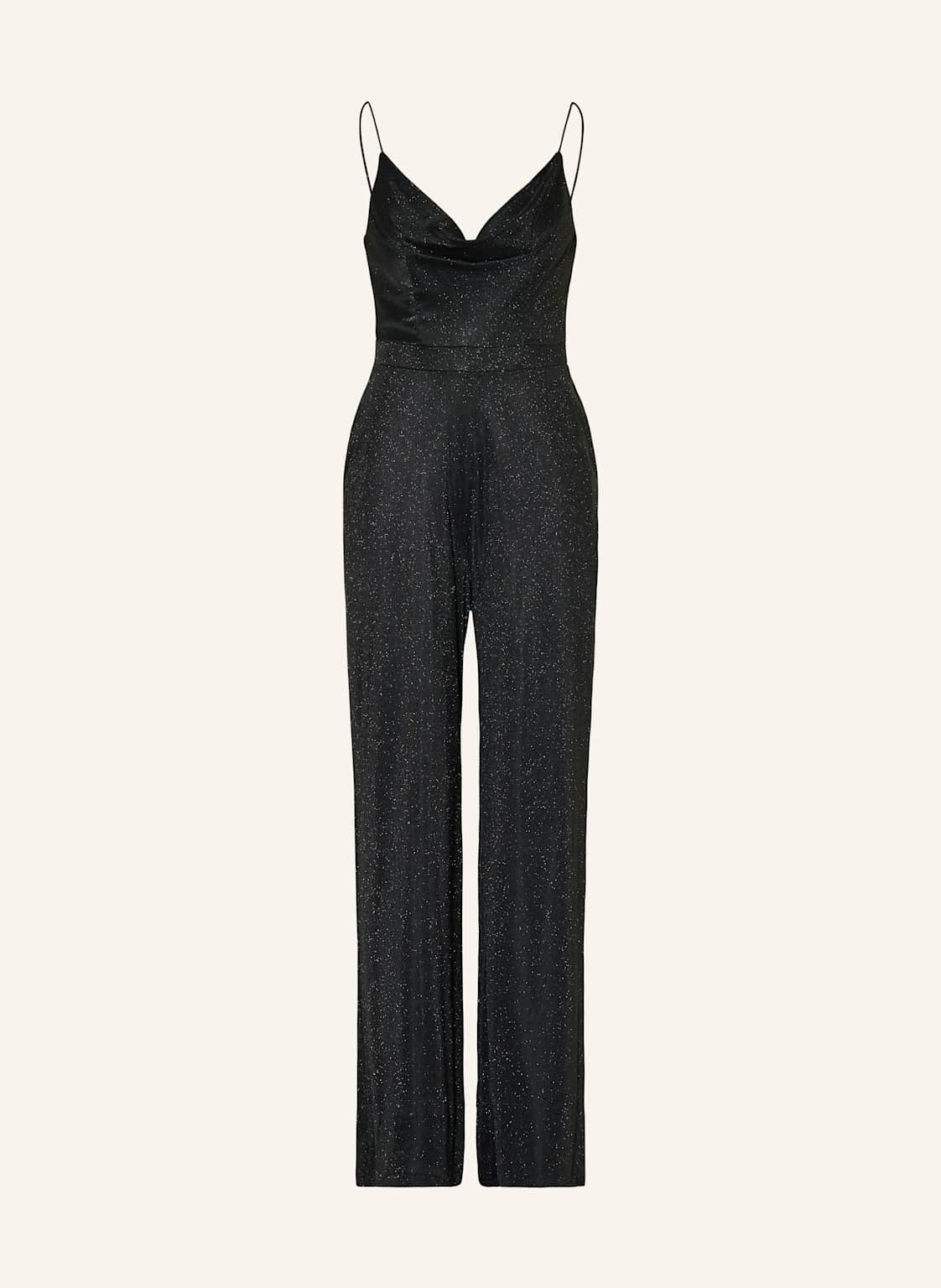 Hey Kyla Jumpsuit Mit Glitzergarn schwarz von Hey Kyla