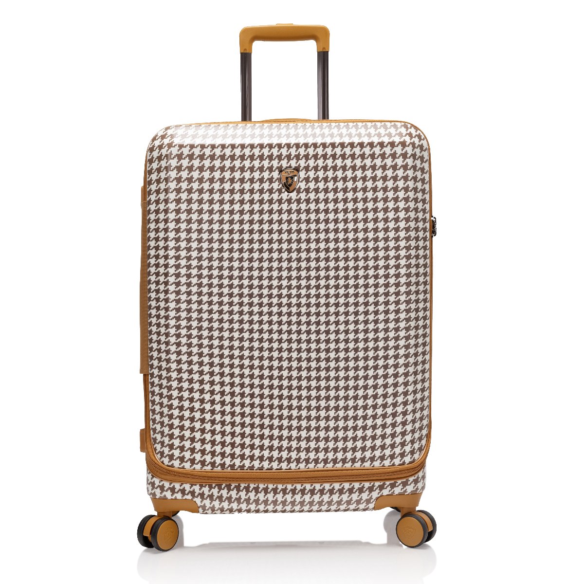 EZ Fashion - Trolleykoffer L Braun Gemustert von Heys