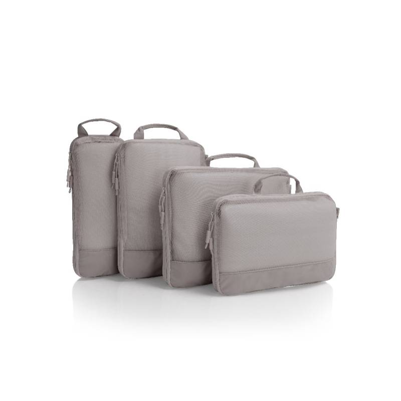 EcoTex - 4pc Kompressionspackwürfel Set in Beige von Heys