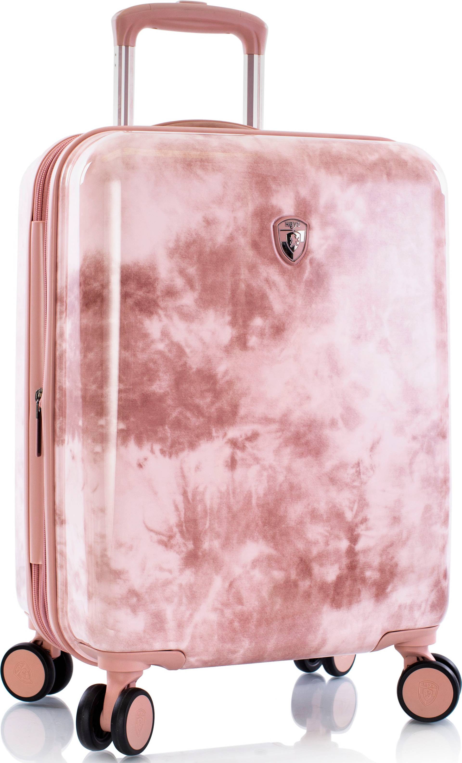 Heys Hartschalen-Trolley »Tie-Dye pink, 53 cm«, 4 Rollen, Heys x Joachim Llambi Hartschalen-Koffer Volumenerweiterung von Heys