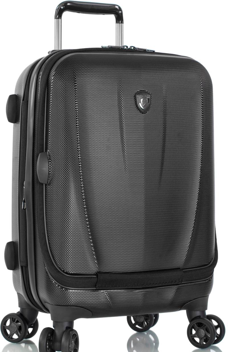 Heys Hartschalen-Trolley »Vantage Smart Access, 53 cm«, 4 Rollen, Handgepäck-Koffer mit Frontzugangsfach; mit gepolsterter Laptoptasche von Heys