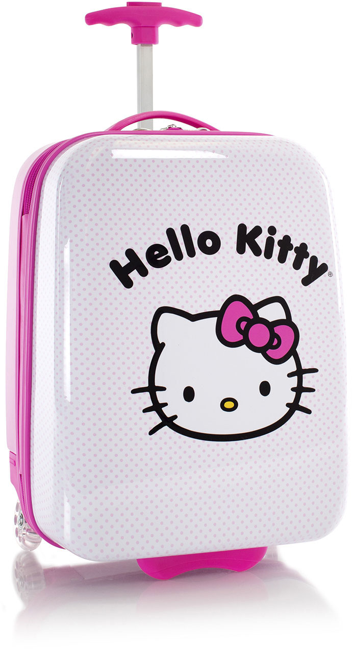 Heys Kinderkoffer »Hello Kitty rosa, 46 cm«, 2 Rollen, Heys x Joachim Llambi Kindertrolley Handgepäck-Koffer von Heys