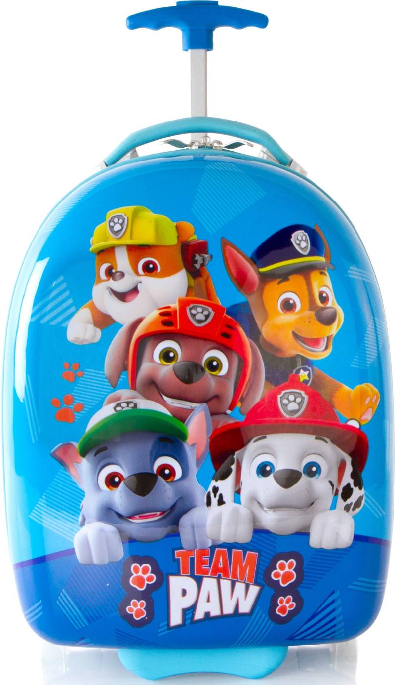 Heys Kinderkoffer »Paw Patrol, Blau«, 2 Rollen, Kindertrolley Kinderreisegepäck Handgepäck-Koffer in runder Form von Heys