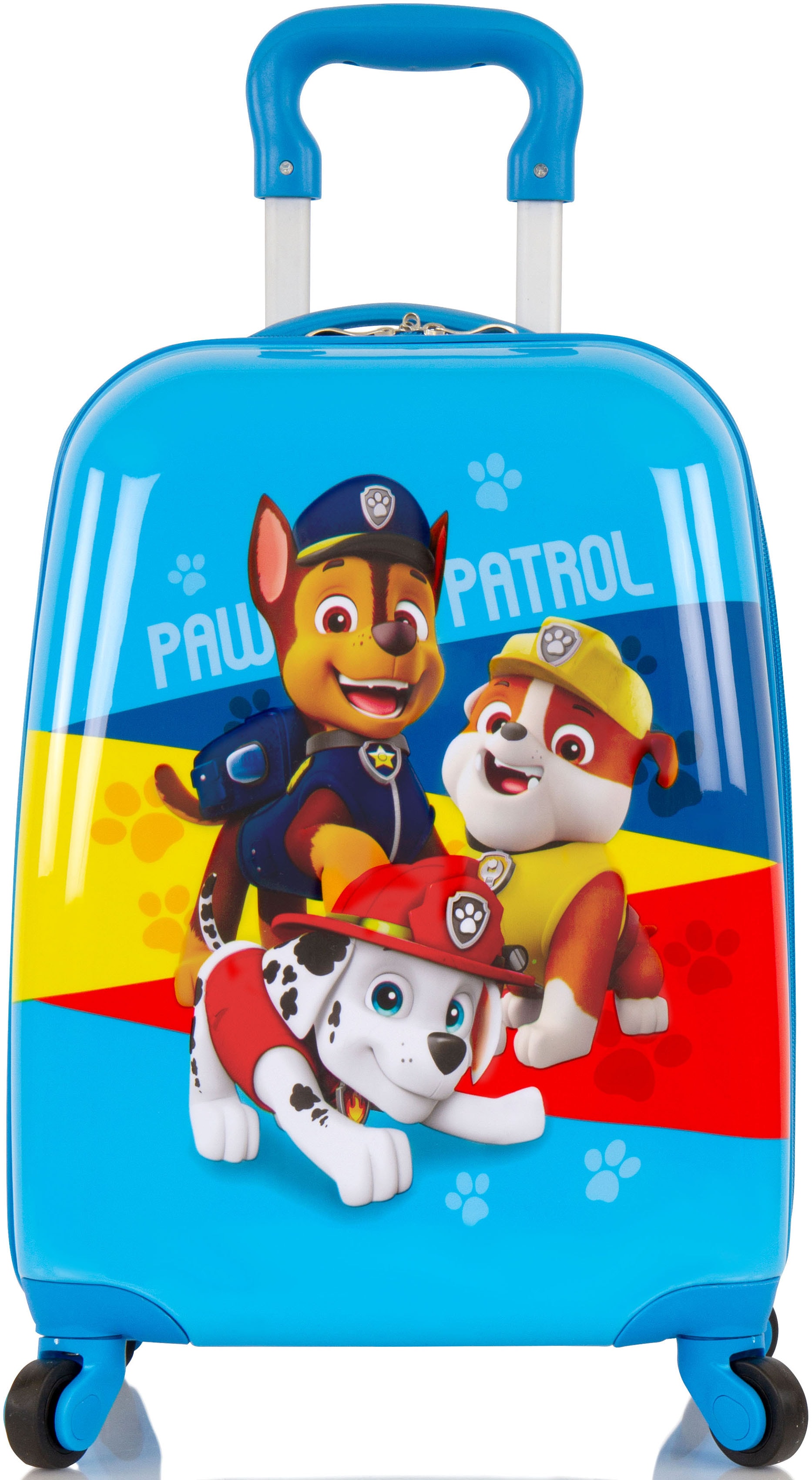 Heys Kinderkoffer »Paw Patrol, Blau«, 4 Rollen, Heys x Joachim Llambi Kindertrolley Handgepäck-Koffer von Heys