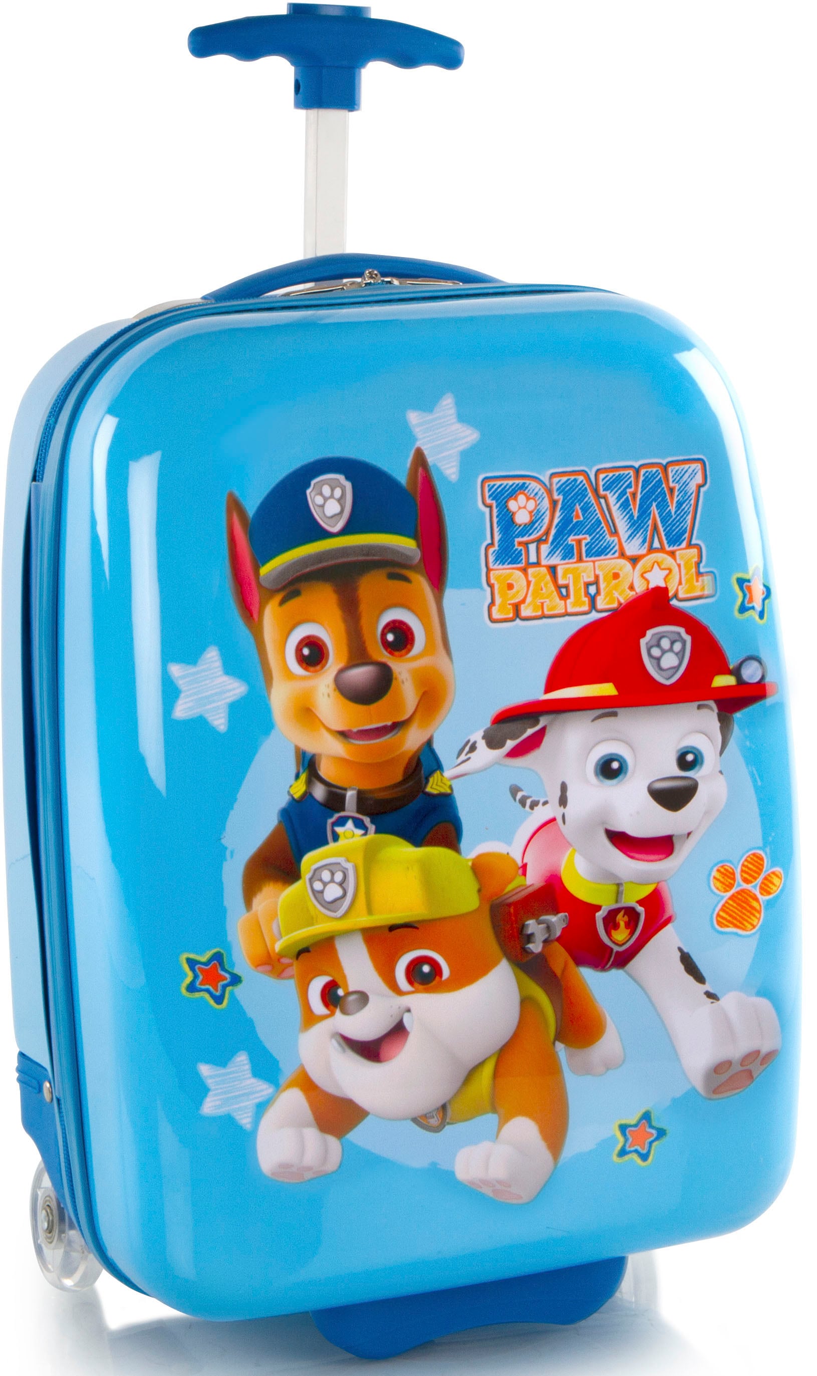Heys Kinderkoffer »Paw Patrol blau, 46 cm«, 2 Rollen, Kindertrolley Kinderreisegepäck Handgepäck-Koffer von Heys